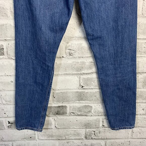 Levi's 501 Distressed Denim Straight Leg Jeans - Picture 8 of 12